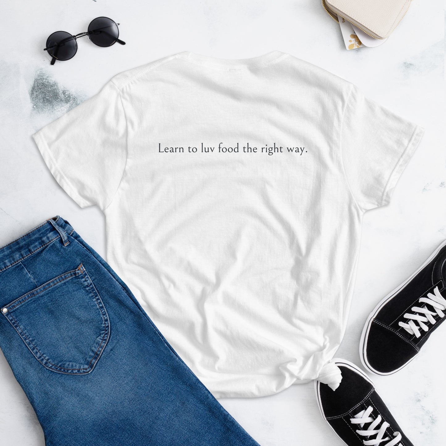 I Luv Macros Women's Short Sleeve T-Shirt White